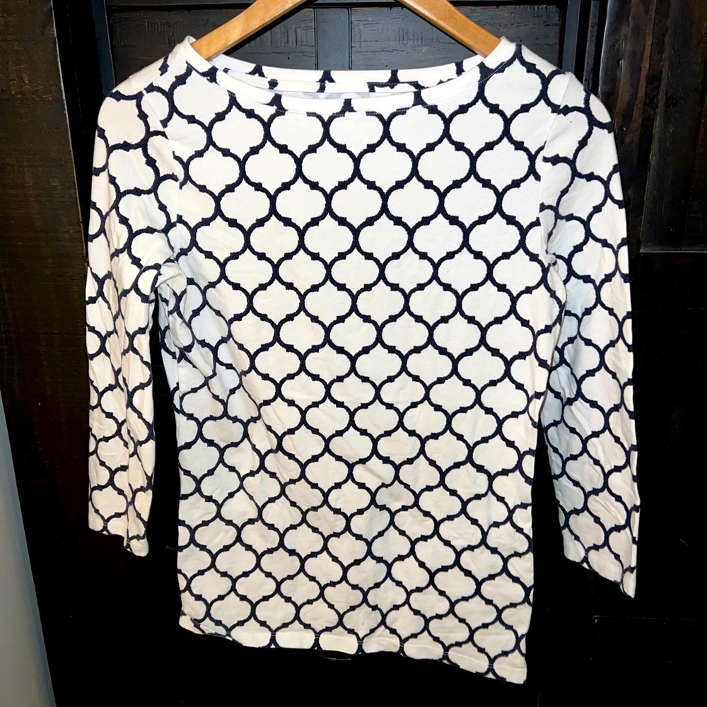 Women’s Talbots BATEAU NECK TEE XS
